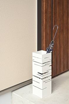 Amazon | 東谷(Azumaya-kk) 傘立て ホワイト 幅15.5×奥行き15.5